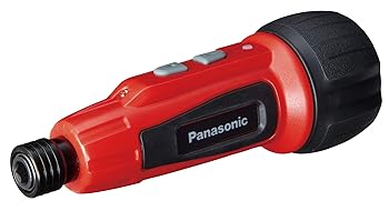 【中古】(非常に良い)パナソニック(Panasonic) USB充電ミニドライバー 3.7V ミニック miniQu 内蔵電池 850mAh 本体・USB充電ケーブル・ビット5本セット EZ7412S-R レ｜GoodLifeStore 10,615円