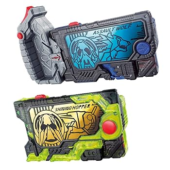 【中古】仮面ライダーゼロワン DXシャイニングホッパープログライズキー＆アサルトウルフプログライズキーセット 12,712円