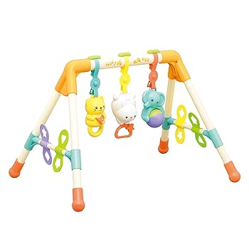 【中古】ローヤル べビーズFunFun体育館 (滑りにくい/指命のせんたく/つかまり立ち) もの言う花体育館 精神的な統合飾り気の無い 乳飲み子 音が鳴る プレイジム