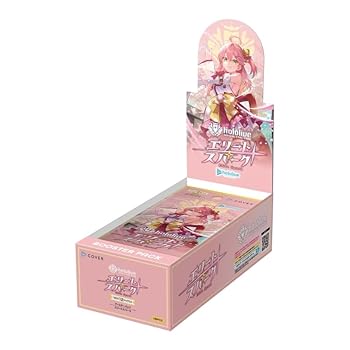 【中古】ホロライブオフィシャルカードゲーム ブースター容器に並べる第3弾 エリートぴかぴか光る BOX