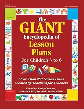 【中古】(人並み外れたに似つかわしい)Giant Encyclopedia of Lesson Plans For Children 3 to 6: More Than 250 Lesson Plans Created by Teachers for Teachers