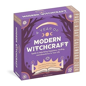 【中古】(人並み外れたに似つかわしい)A Year of Modern Witchcraft Page-A-Day Calendar 2024: Spells to Help Bring Happiness, Healing, and Abundance to Your Life
