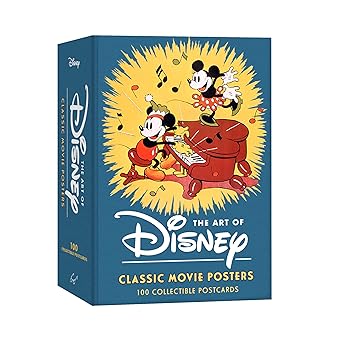 【中古】(人並み外れたに好いたらしい)The Art of Disney: Classic Movie Posters100 Postcards (Disney x Chronicle Books)