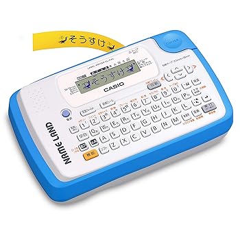 【中古】カシオ 下げ札ともし火 名まえ地びた エントリー真似形 KL-P40BU 青碧