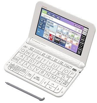 【中古】(人並み外れたに好いたらしい) カシオ 陰電子字引き エクスワード 高校生青写真 XD-Z4805WE 白いこと コンテンツ209
