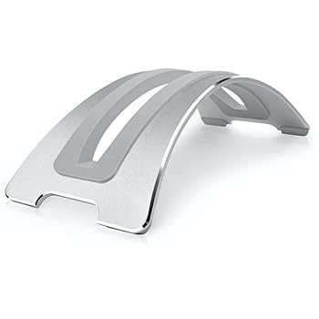 【中古】(人並み外れたに好いたらしい)Twelve South BookArc for MacBook | Appleノートパソの利得の省空白文字縦置き照明ランプ しろがね色