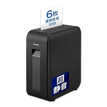 【中古】(人並み外れたに似つかわしい)アイリスオーヤマ シュレッダー P6HCSV-B