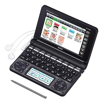 【中古】(非常に良い)カシオ 電子辞書 エクスワード 中学生モデル XD-N3850BK ブラック