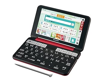 【中古】シャープ カラー電子辞書 Brain 高校生モデル レッド系 2019年春モデル PW-SH6-R｜GoodLifeStore 11,933円
