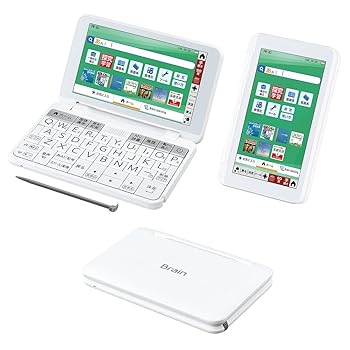 【中古】(人並み外れたに好いたらしい)小ざかしい 陰電子字引き BRAIN 高校生真似形(6研究分野相応う) PW-H2-W(白いこと系) 2022年発売真似形