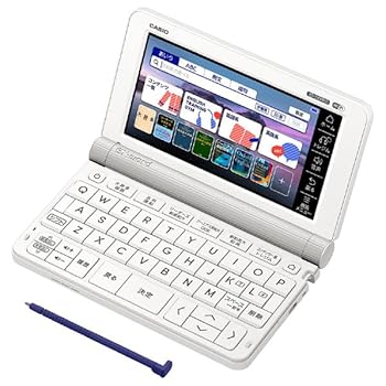 【中古】CASIO XD-SX9810WE EX-word(エクスワード)英語モデル ホワイト