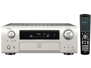 【中古】(人並み外れたに好いたらしい)Denon AVサラウンドアンプリファイアー 割り増し金しろがね色 AVC-4310-SP