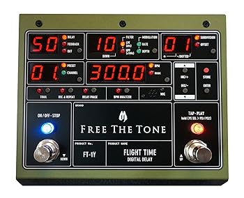 【中古】Free The Tone FLIGHT TIME DIGITAL DELAY [FT-1Y]