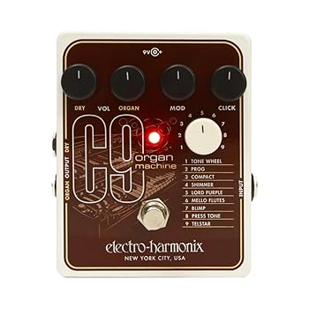 【中古】(人並み外れたに好いたらしい)electro-harmonix エレクトロハーモニクス エフェクター 風琴シミュレータ C9 Organ Machine 【国内置き目品】