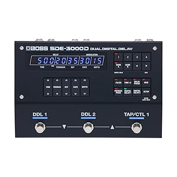 【中古】(人並み外れたに好いたらしい)BOSS / SDE-3000D Dual Digital Delay 引き延ばし SDE3000D 元締め BOSS スピーカー-TV・オーディオ・カメラ