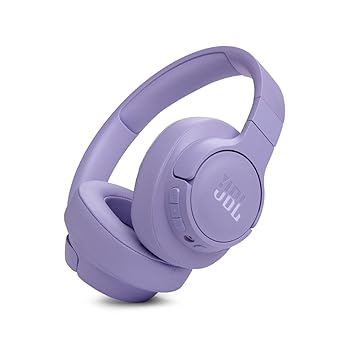【中古】JBL TUNE 770NC ワイヤレスヘッドホン オーバーイヤー ノイズキャンセリング アプリ対応 マルチポイント 40mmドライバー (パープル)｜GoodLifeStore 15,509円