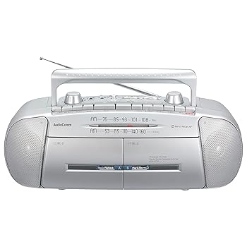 【中古】(非常に良い)オーム(OHM) 電機AudioComm ラジカセ ダブルラジカセ ラジオ カセットプレーヤー ポータブル マイク内蔵 カラオケ 重低音強調 ワイドFM ダブルラ｜GoodLifeStore