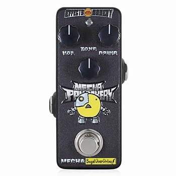 【中古】(人並み外れたに似つかわしい)Effects Bakery エフェクツベーカリー MECHA-PAN BAKERY Series MECHA-BAGEL OVERDRIVE/厚地の外套運転 ギター エフェクター ミニペダル