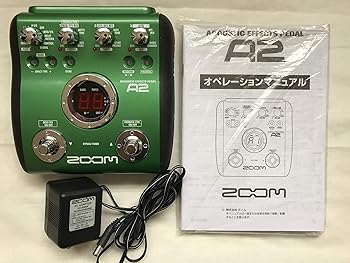【中古】ZOOM アコースティックエフェクツペダル A2