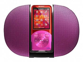 【中古】(非常に良い)SONY ウォークマン Sシリーズ [メモリータイプ] スピーカー付 8GB ビビットピンク NW-S754K/P