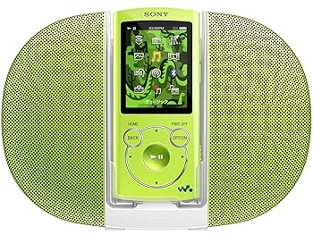 【中古】(非常に良い)SONY ウォークマン Sシリーズ [メモリータイプ] スピーカー付 8GB グリーン NW-S764K/G