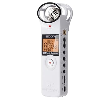 【中古】(非常に良い)ZOOM ズーム リニアPCM/ICハンディレコーダー ホワイト H1/W|GoodLifeStore