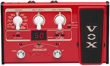 【中古】(非常に良い)VOX ヴォックス ベース用 コンパクト・マルチエフェクター エクスプレッション・ペダル搭載 StompLab SL2B|GoodLifeStore