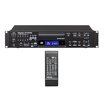 【中古】TASCAM CD電気蓄音機 お役目用 SD/SDHC歌留多・USB記憶装置相応う CD-200SB