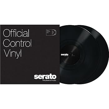 【中古】(人並み外れたに似つかわしい)Serato 12\" Serato Control Vinyl [Black] 2枚組 コントロールバイナル セラート"