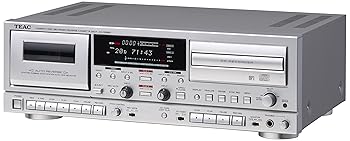 【中古】TEAC CDリコーダー/テープ甲板 しろがね色 AD-RW950-S