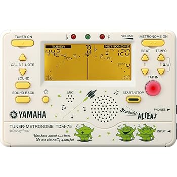 【中古】(非常に良い)YAMAHA チューナーメトロノーム 【トイ・ストーリー】 TDM-75DT|GoodLifeStore