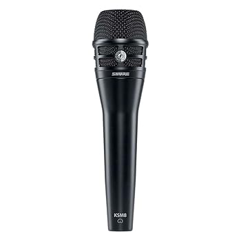 【中古】(人並み外れたに好いたらしい)SHURE 詠唱用ダイナミック・ボーカルマイクロホン KSM8B 【国内置き目品】
