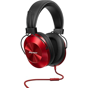 【中古】PIONEER ハイレゾ オーバーイヤーヘッドホン レッド SE-MS5T(R) 3×5×6インチ