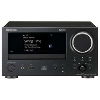 【中古】(人並み外れたに好いたらしい)ONKYO 網状組織CD受信システム ハイレゾ相応う 黒いこと CR-N775(B)
