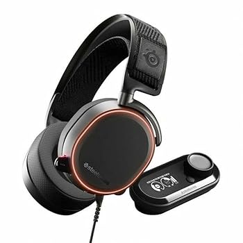 【中古】SteelSeries Arctis Pro + GameDACゲーミングヘッドセット - なおなお書き4およびパソコン用高性能オーディオ取り合わせ御墨付き