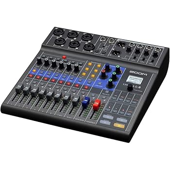 【中古】ZOOM 望遠レンズ L-8 デジタルミキサーレコーダー 8通信路ミキサー最大限度12貨物自動車の等しく吹き込み10貨物自動車等しく生まれ変わり 素晴らしい24ビット96kHzのハイレゾ音