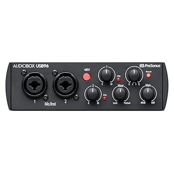 【中古】PreSonus AudioBox USB 96 25th Anniversary オーディオインターフェイス 24bit 96kHz 2入力/2出力 Studio One Artistバンドル