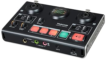 【中古】(非常に良い)Tascam US-42B MiNiSTUDIO クリエーター USBオーディオインターフェース (US42B) ポッドキャスティング コントロールソフト EZモード