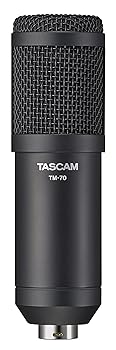 【中古】TASCAM タスカム エンドアドレス・ダイナミックマイクロホン TM-70
