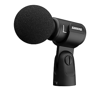 【中古】(人並み外れたに好いたらしい)SHURE シュア MV88+ステレオ USB マイク : コンデンサーマイクロホン 吹き込み 書きとどめる 歌 インストゥルメント ギター 膜鳴楽器 かき鳴らす 実況 配送 取り組み ゲーミ