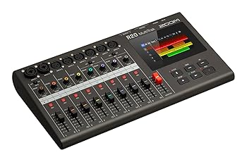 【中古】(人並み外れたに好いたらしい)ZOOM 望遠レンズ R20 マルチトラックレコーダー 16トラックマルチトラックレコーダー 4.3in盛りだくさん色合いのタッチスクリーンLCDを積み上げる 6取り合わせのXLRマ