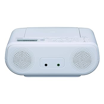 【中古】(非常に良い)TOSHIBA(東芝) CDラジオ TY-C160(W) 語学学習 軽量 コンパクト イヤホン端子 スリープタイマー