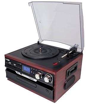 【中古】クマザキエイム Bearmax マルチ・オーディオ・システム [SDカード・USBメモリにダイレクト録音可能] ローズウッド×ブラック MA-17CD
