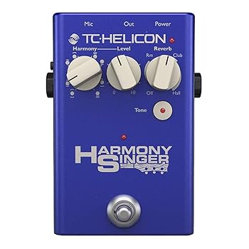 【中古】ティーシーヘリコン(Tc Helicon) 詠唱用音楽的調和 リバーブペダル HARMONY SINGER 2【国内置き目品】