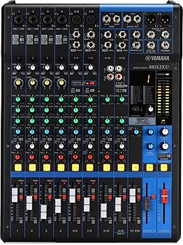 【中古】ヤマハ YAMAHA 12チャンネルミキシングコンソール オーディオインターフェイス MG12XU 高麗しさなデジタル効果24類概念を積み上げる 快い音仕立て上げる適用業務