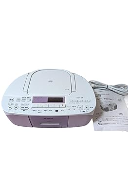 【中古】(非常に良い)東芝 ラジカセ TY-CDS7(P) [ピンク]｜GoodLifeStore