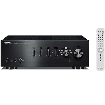 【中古】ヤマハ プリメインアンプ A-S301(B) 192kHz/24bit相応う 光/同軸デジタルインプット 黒いこと