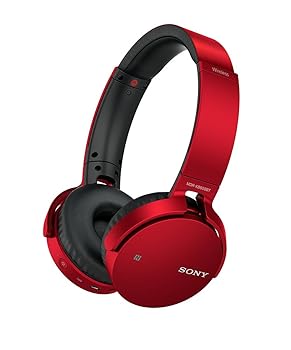 【中古】(人並み外れたに似つかわしい)ソニー 無線電話受話器 重低音部模範例 MDR-XB650BT : Bluetooth相応う 折りたたみ式 赤いこと MDR-XB650BT R
