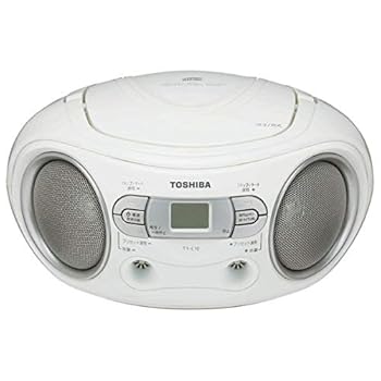 【中古】(非常に良い)東芝 CDラジオ ホワイト TY-C10(W)
