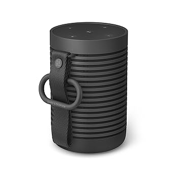 【中古】バング・アンド・オルフセン (Bang \u0026 Olufsen) 携帯型金棒引き Beosound Explore Black Anthracite Bluetooth 無線電話 IP67御墨付き 雨合羽・ スピーカー-TV・オーディオ・カメラ-オーディオ